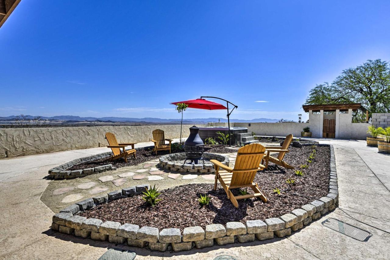 Chic Joshua Tree Pad With Mountain Views And Hot Tub Villa Twentynine Palms Exterior photo